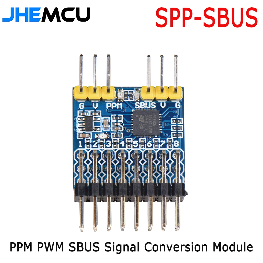 JHEMCU 8CH Receiver PWM PPM SB - Receiver Sbus 8Ch 评论和价格