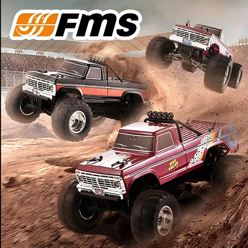 Hobby‑Grade FMS 1/10 Ford F100 - Rc Hobby Grade Monster Truck 评论和价格