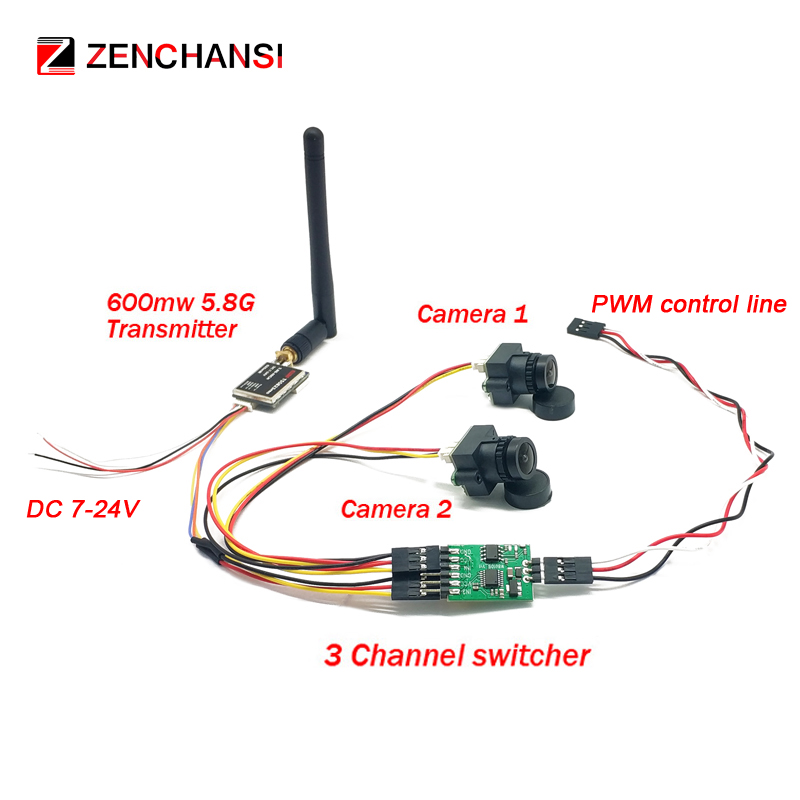 5.8G 48CH 4.3 Inch FPV Monitor - Rc Plane Hobby Zone 评论和价格