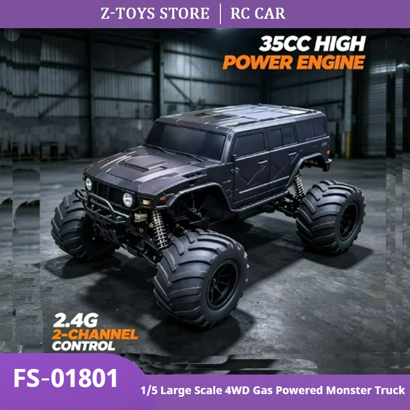 FS‑01801 1/5 Scale 4WD Gas Pow - Rc Hobby Grade Monster Truck 评论和价格