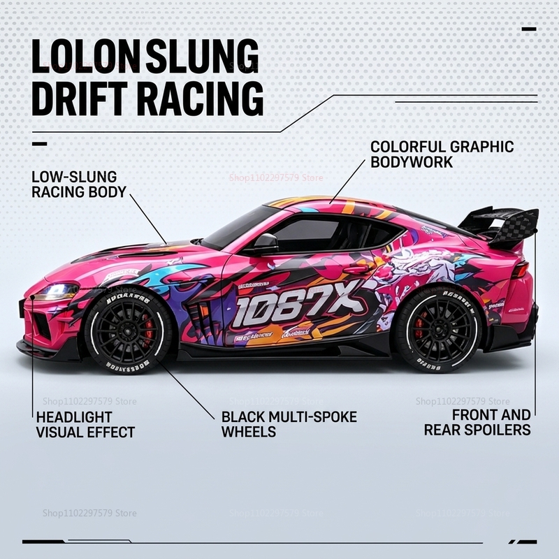 1:43 Scale 20KM/H RC Drift Car - Rc Hobby Toucan 评论和价格
