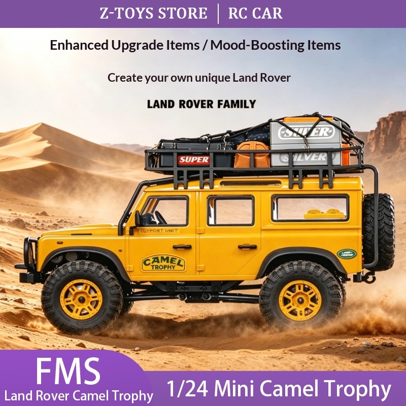 FMS 1/24 Licensed Land Rover C - Rc Hobby Land 评论和价格